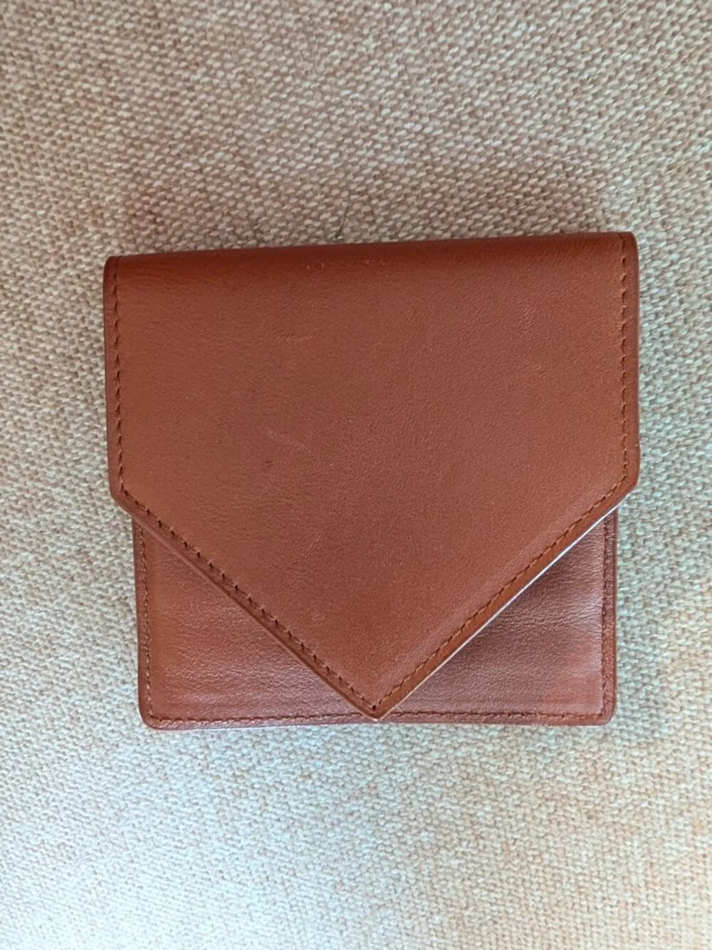 Neely & Chloe Brown Leather Backpack — $180